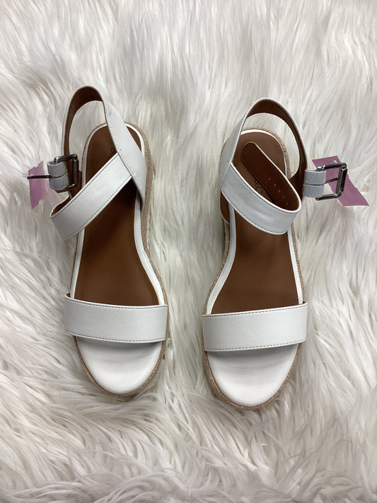 Sandals Heels Block By Style And Co Collection Women In Cream, Size:7