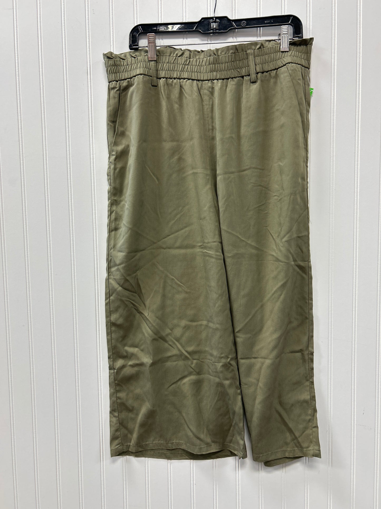 Pants Linen By Cmc In Green, Size:L