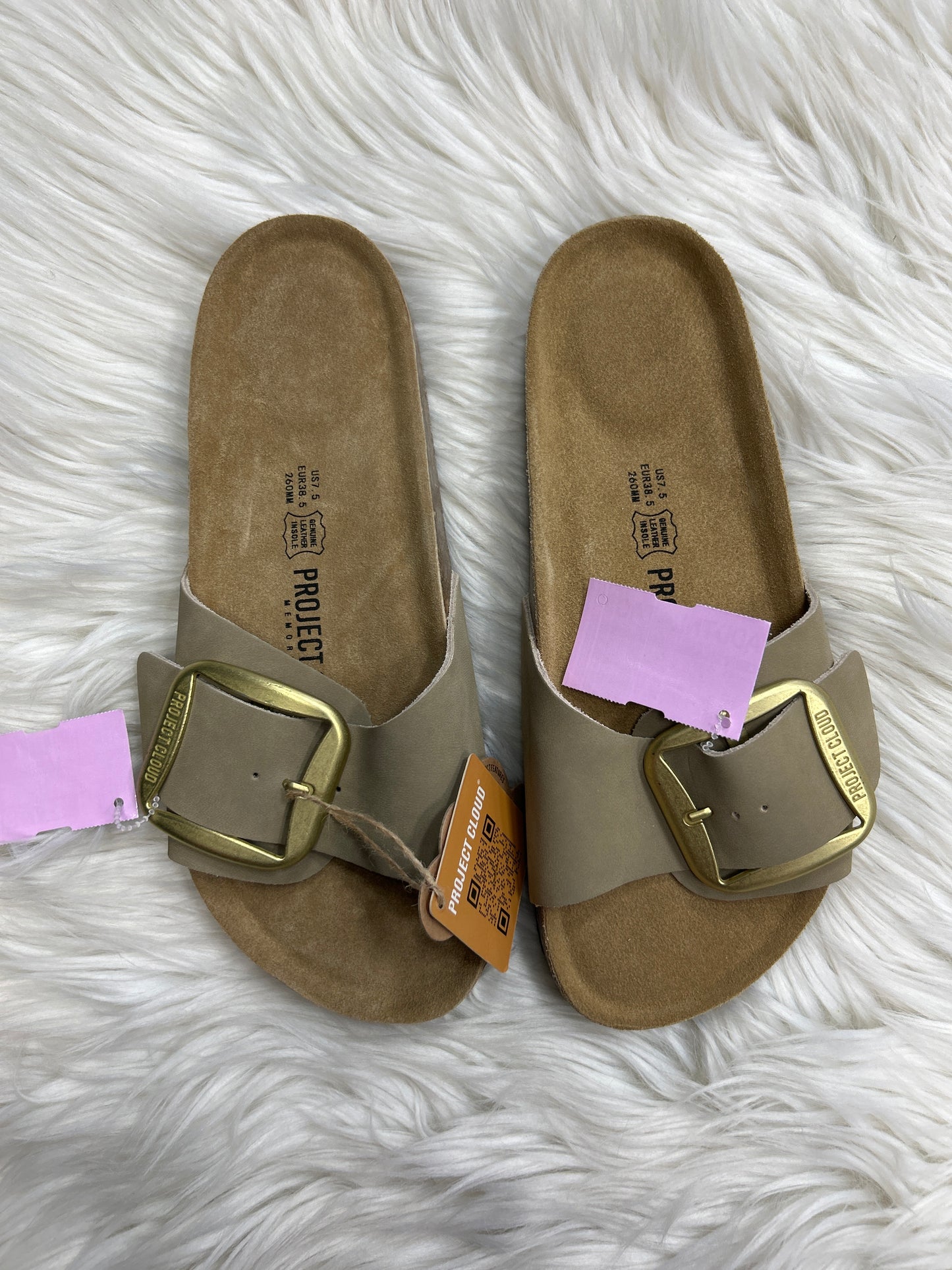 Shoes Flats By Cmc In Tan, Size:7.5