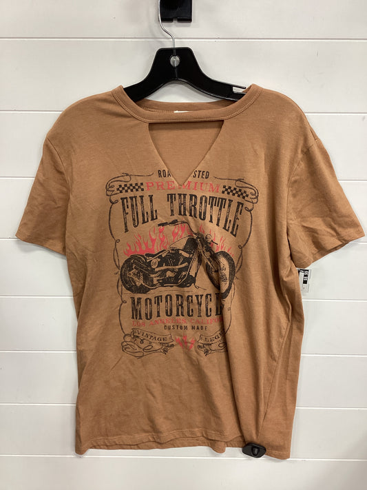Top Ss By Maurices In Brown, Size:Xs