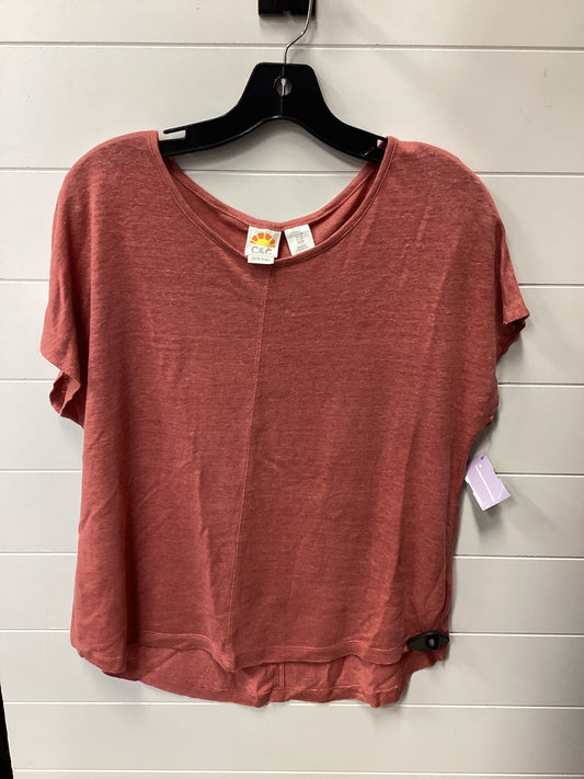 Top Ss By C And C In Pink, Size:M
