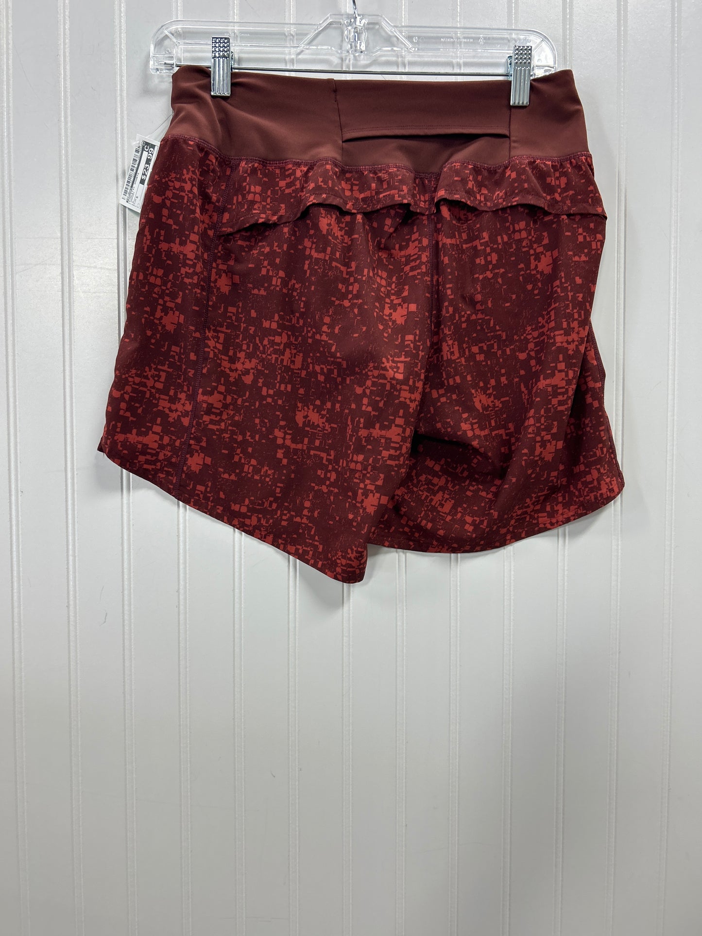 Athletic Shorts By Brooks In Maroon, Size:S