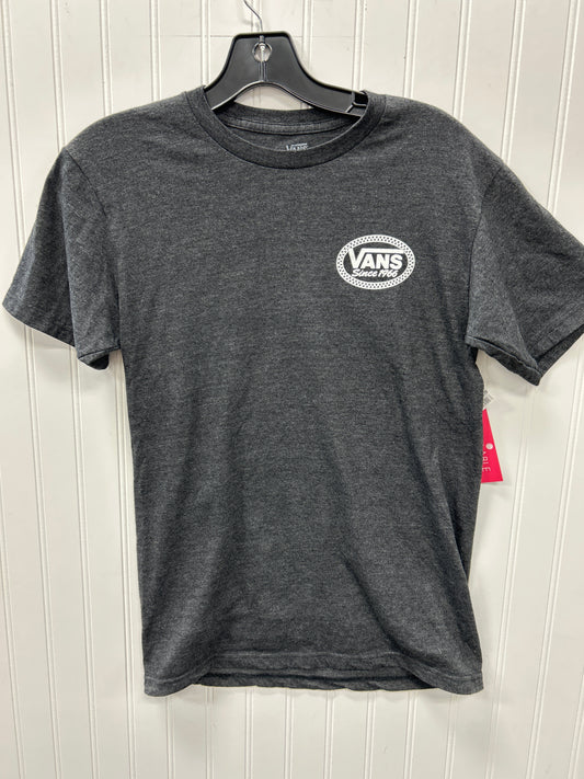 Top Ss By Vans In Grey, Size:S