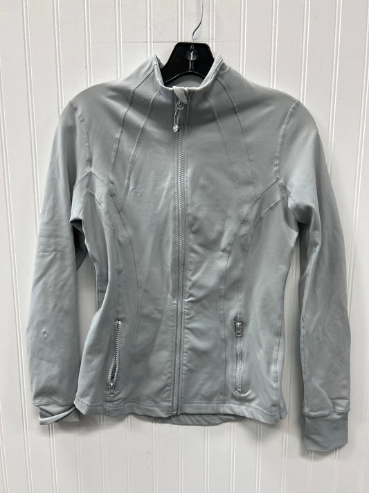 Athletic Jacket By 90 Degrees By Reflex In Grey, Size:S