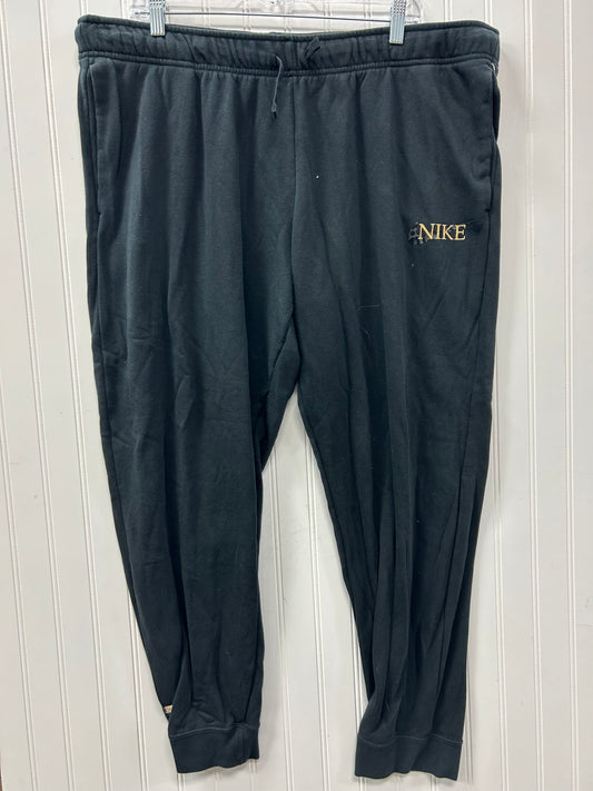 Athletic Pants By Nike Apparel In Black, Size:1X