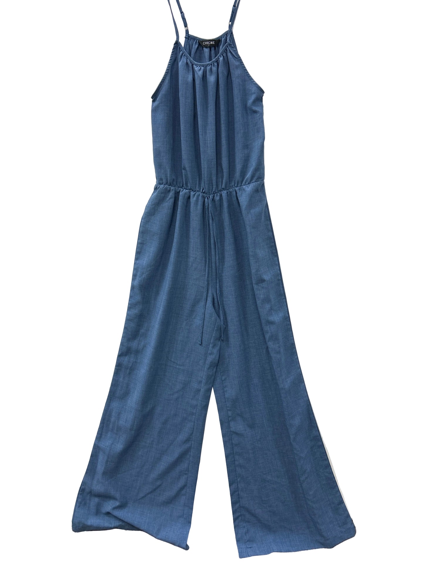 Jumpsuit By Chicme In Blue, Size:S