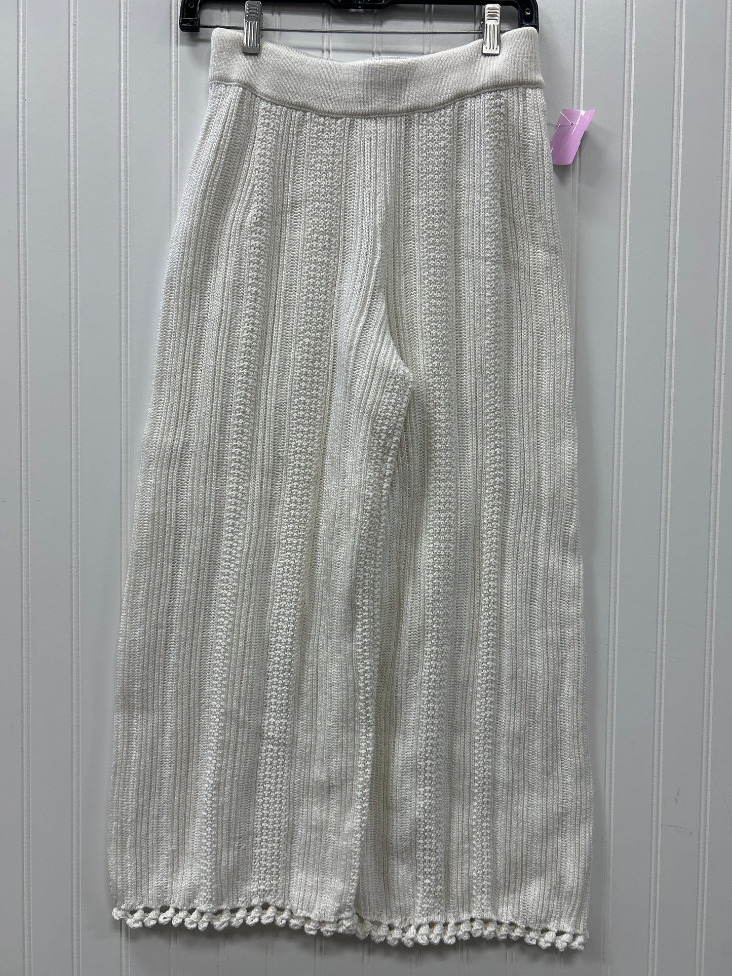 Pants Other By Rebecca Taylor In Cream, Size:S
