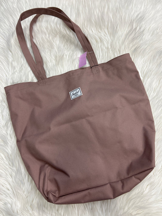 Tote By Herschel In Mauve, Size:Large NWT