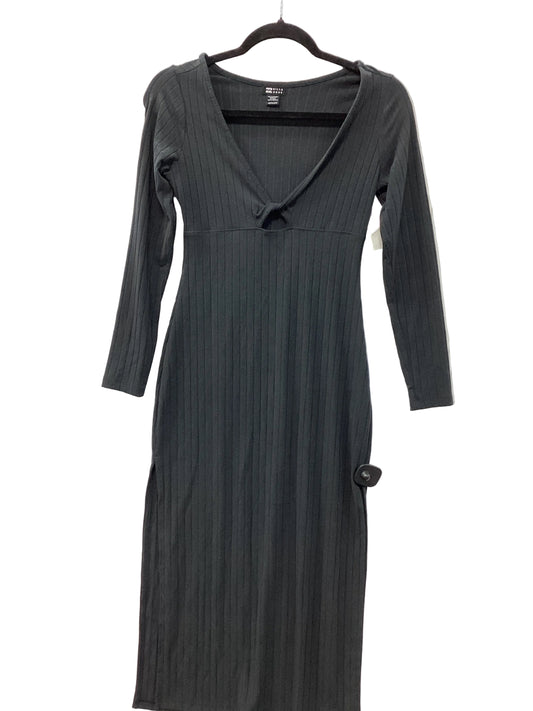 Dress Casual Maxi By Billabong In Grey, Size:Xs