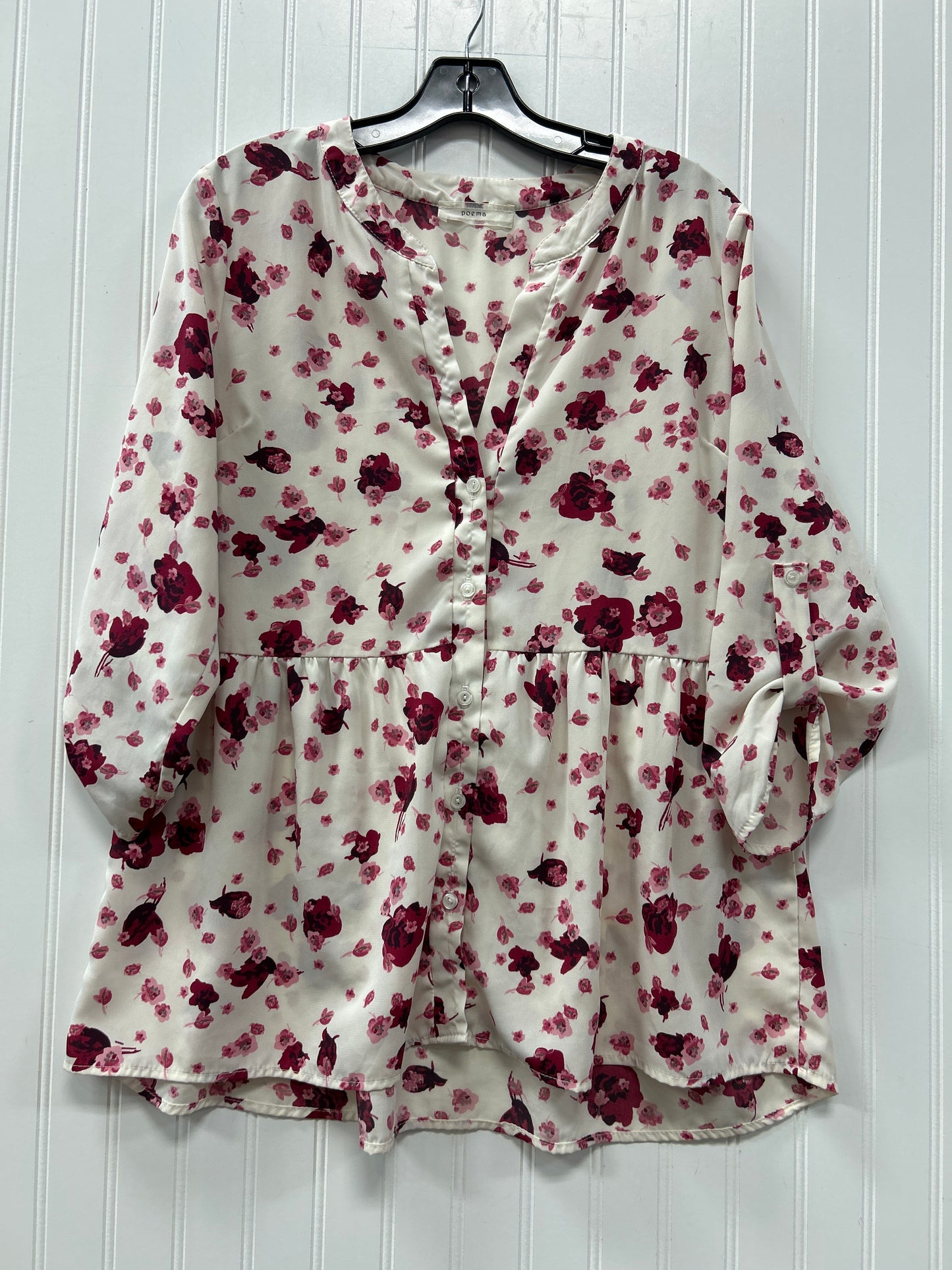 Top Ls By Cmc In Cream, Size:M