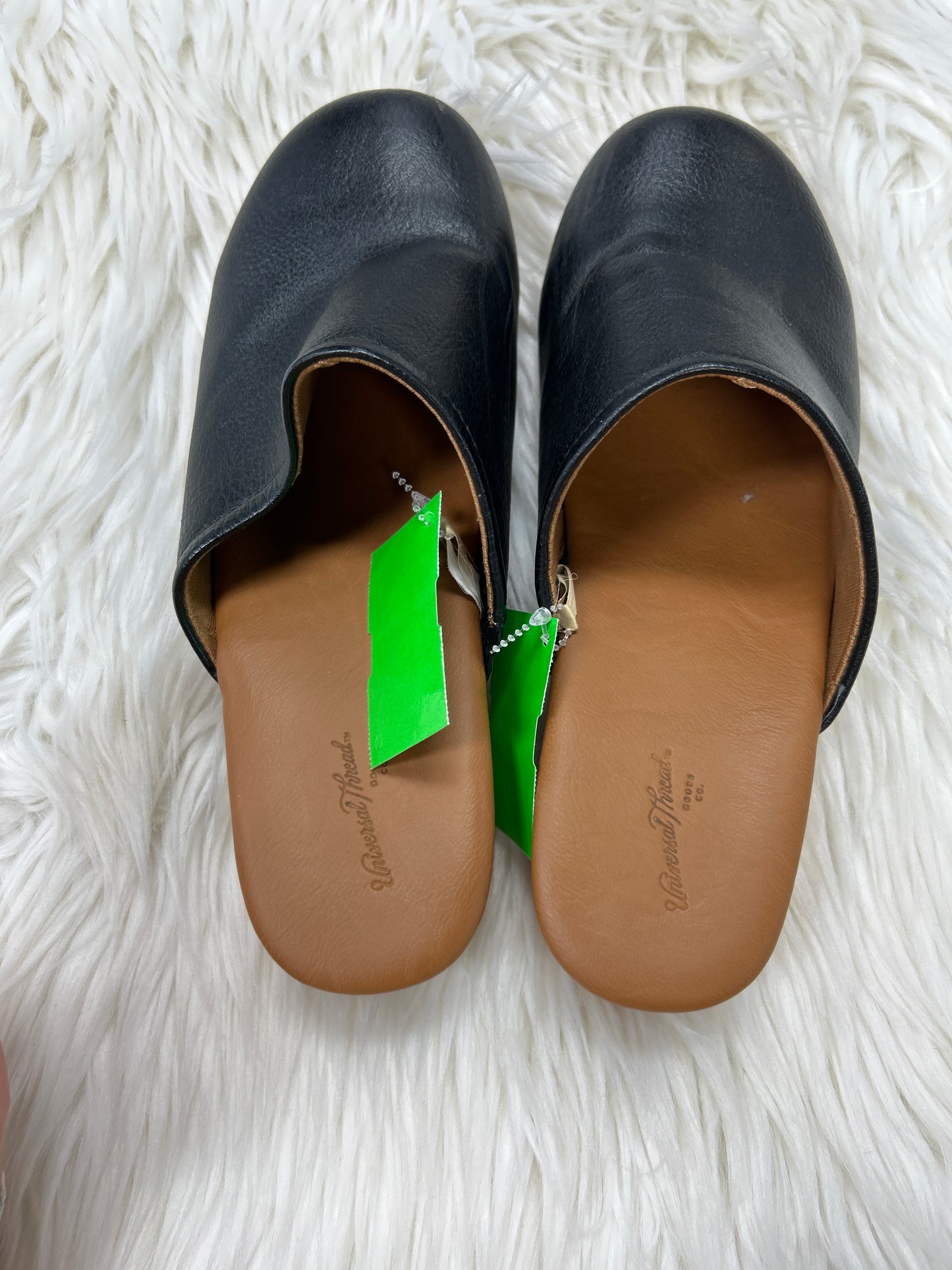 Shoes Heels Block By Universal Thread In Black, Size:7.5