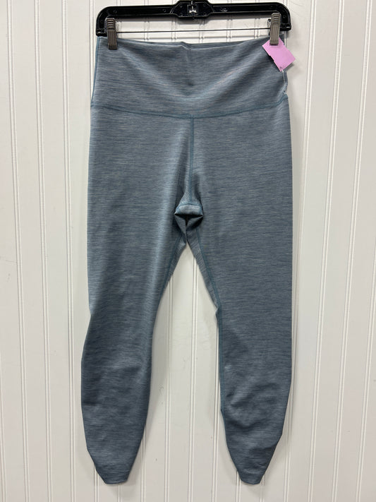 Athletic Leggings By Nike Apparel In Blue, Size:L
