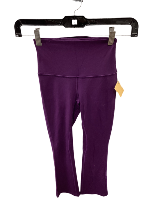 Athletic Leggings By Lululemon In Purple, Size:0