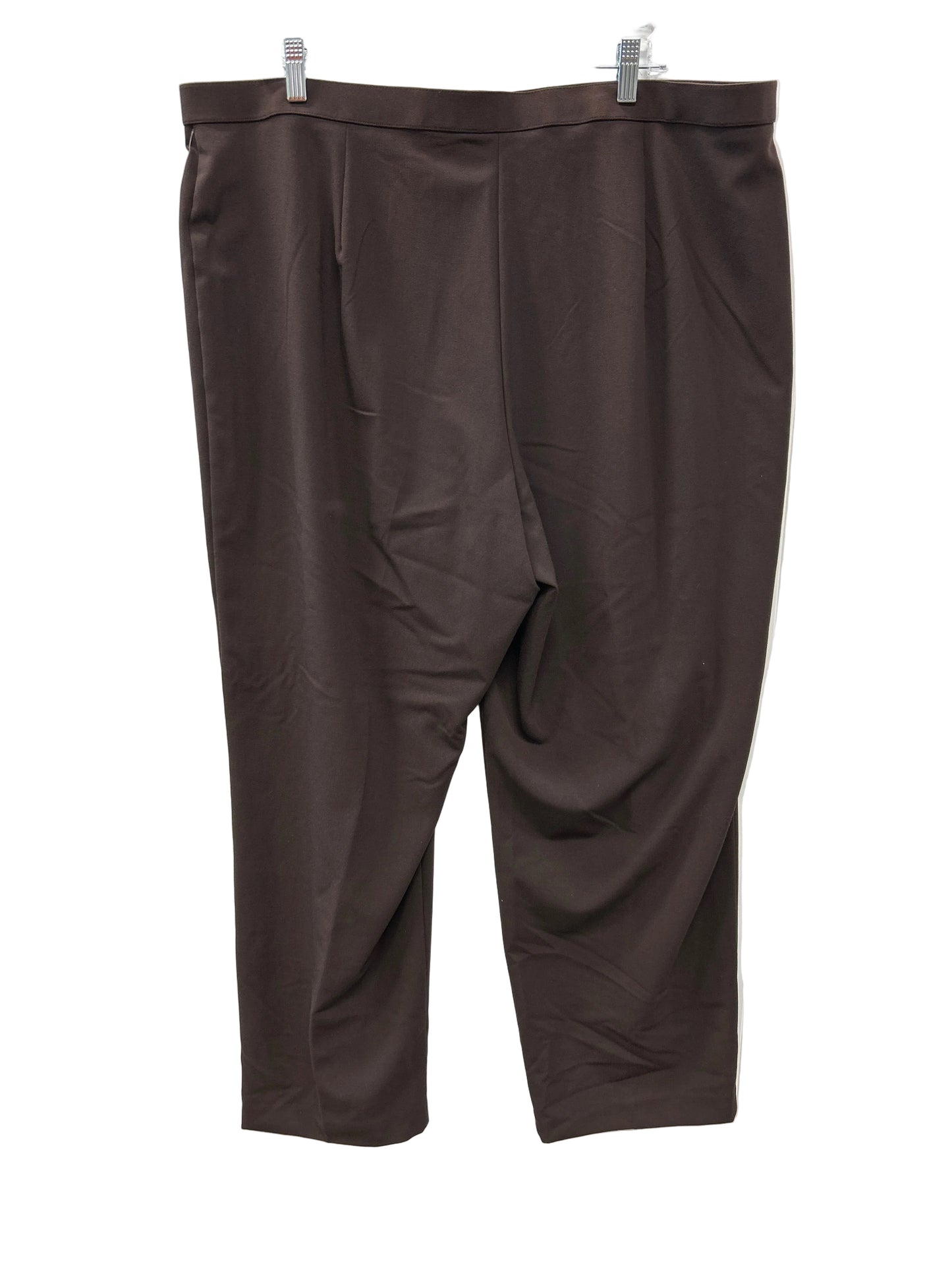 Pants Dress By Briggs In Brown, Size:22