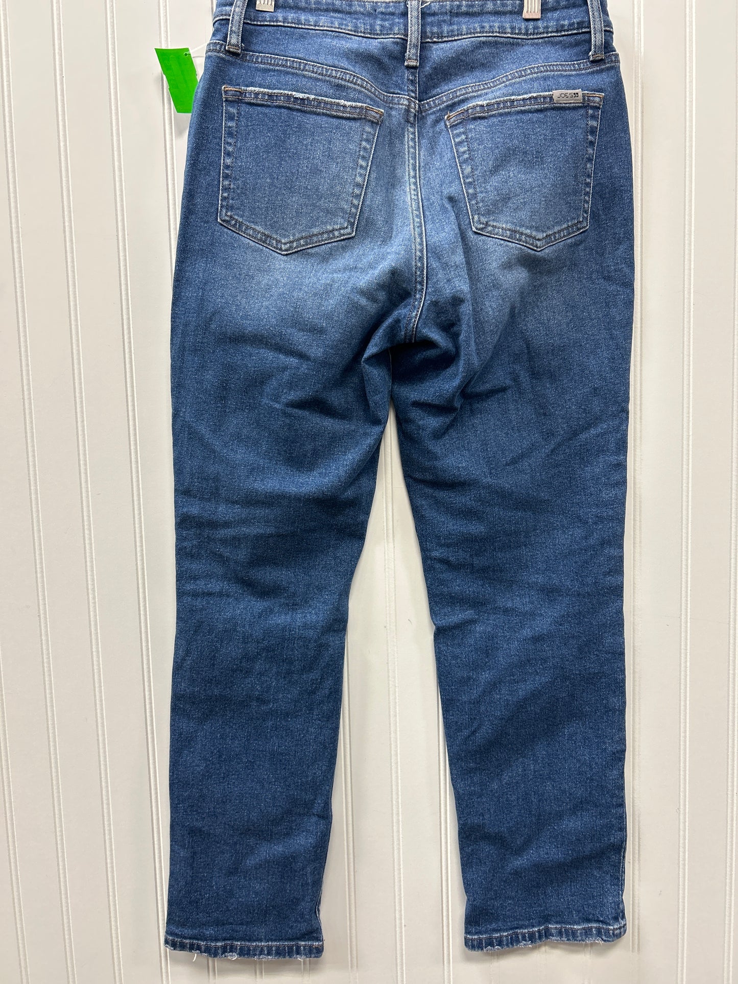 Jeans Straight By Joes Jeans In Blue Denim, Size:4