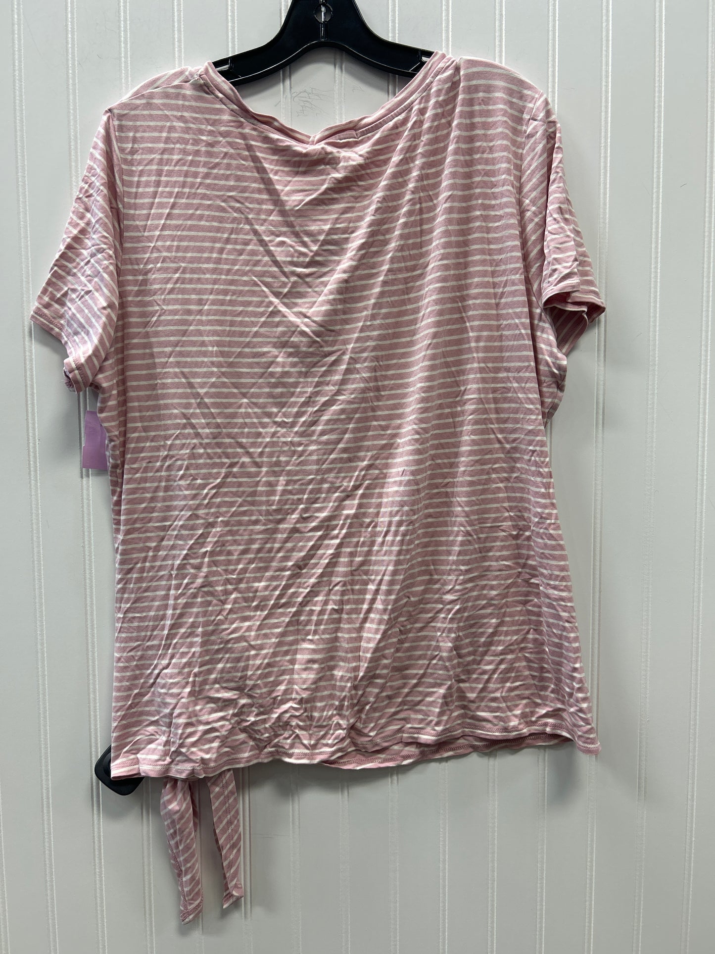 Top Ss By Matty M In Pink, Size:1X NWT