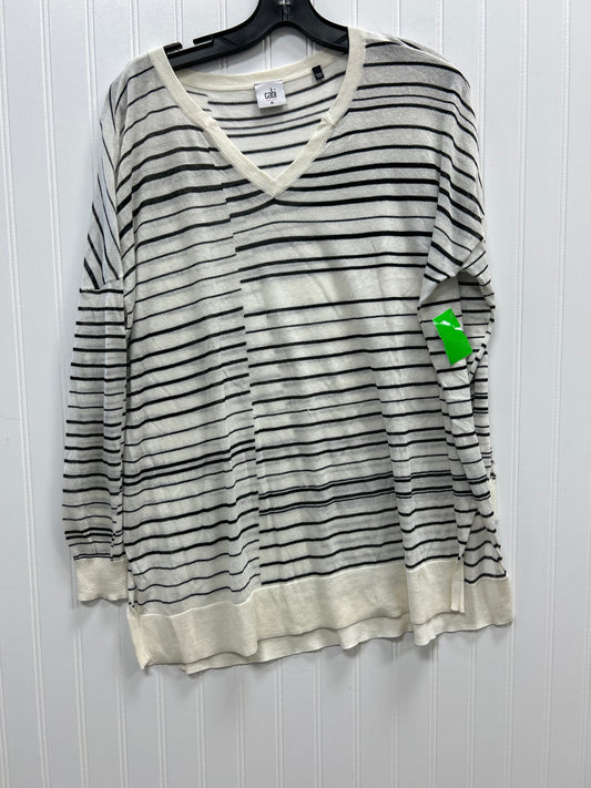 Top Ls By Cabi In Black & Yellow, Size:M