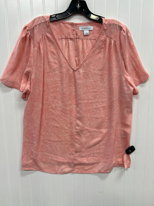 Top Ss By Liz Claiborne In Pink, Size:Xl