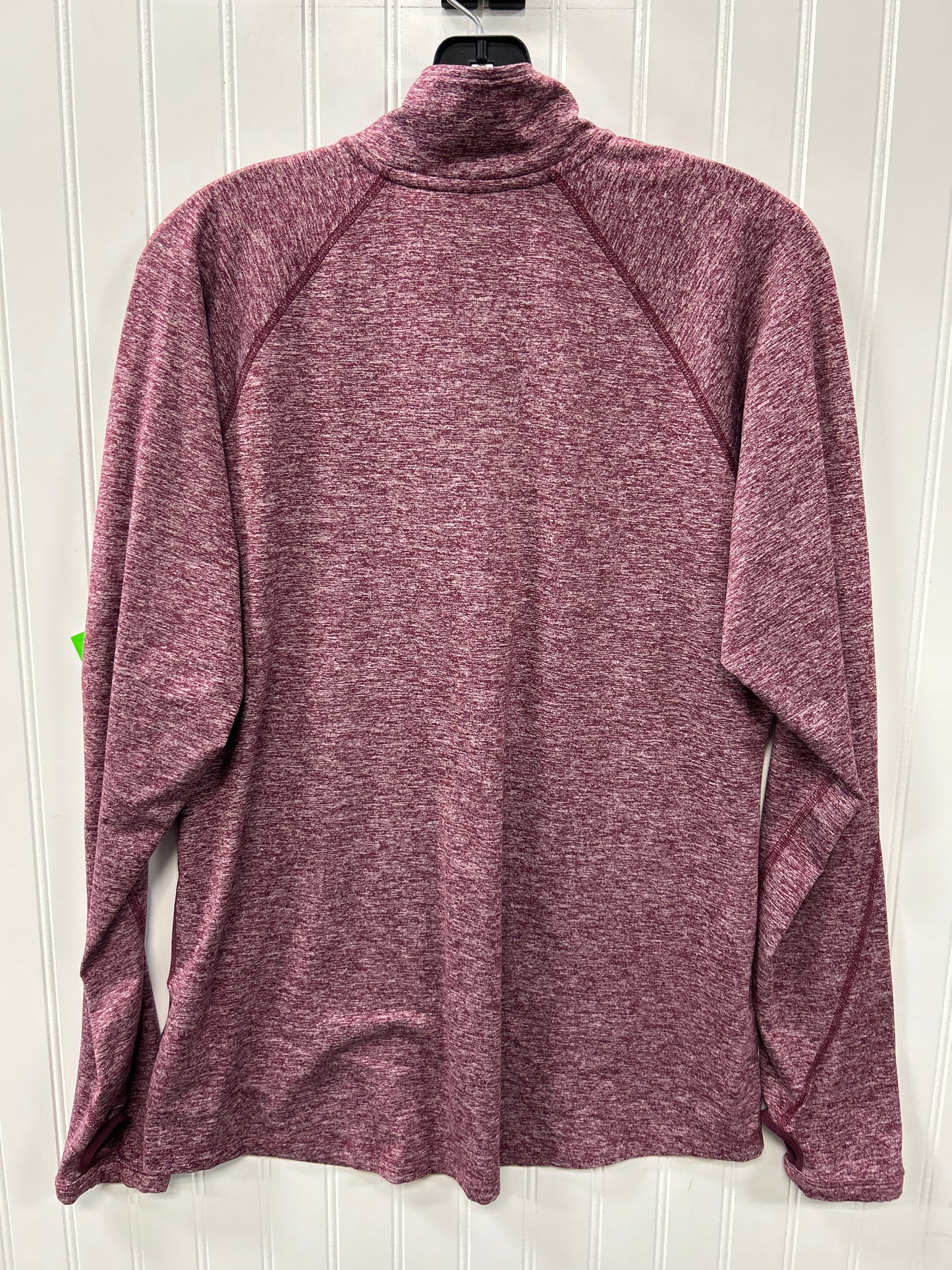 Athletic Top Ls Collar By Nike Apparel In Red, Size:Xl