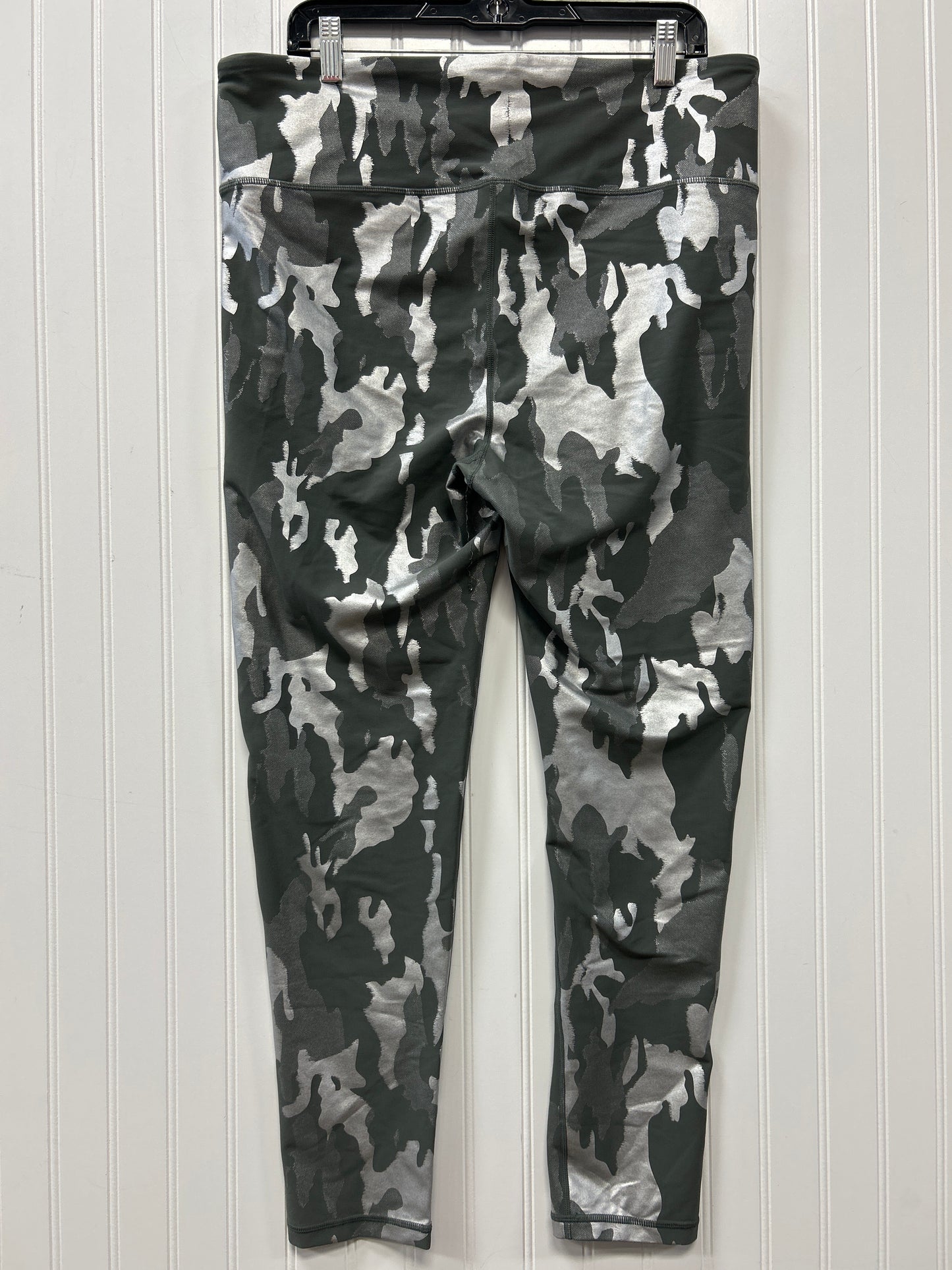 Athletic Leggings By Mono B In Camouflage Print, Size:3X