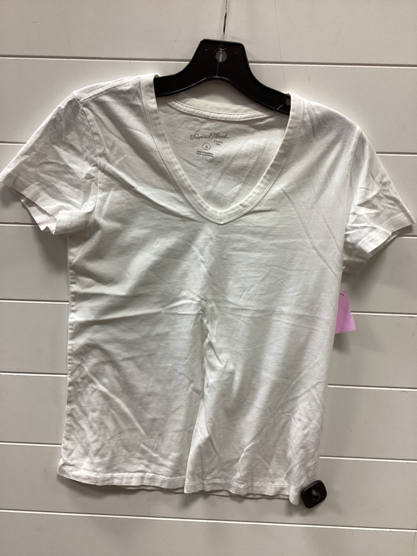 Top Ss By Universal Thread In White, Size:Xs