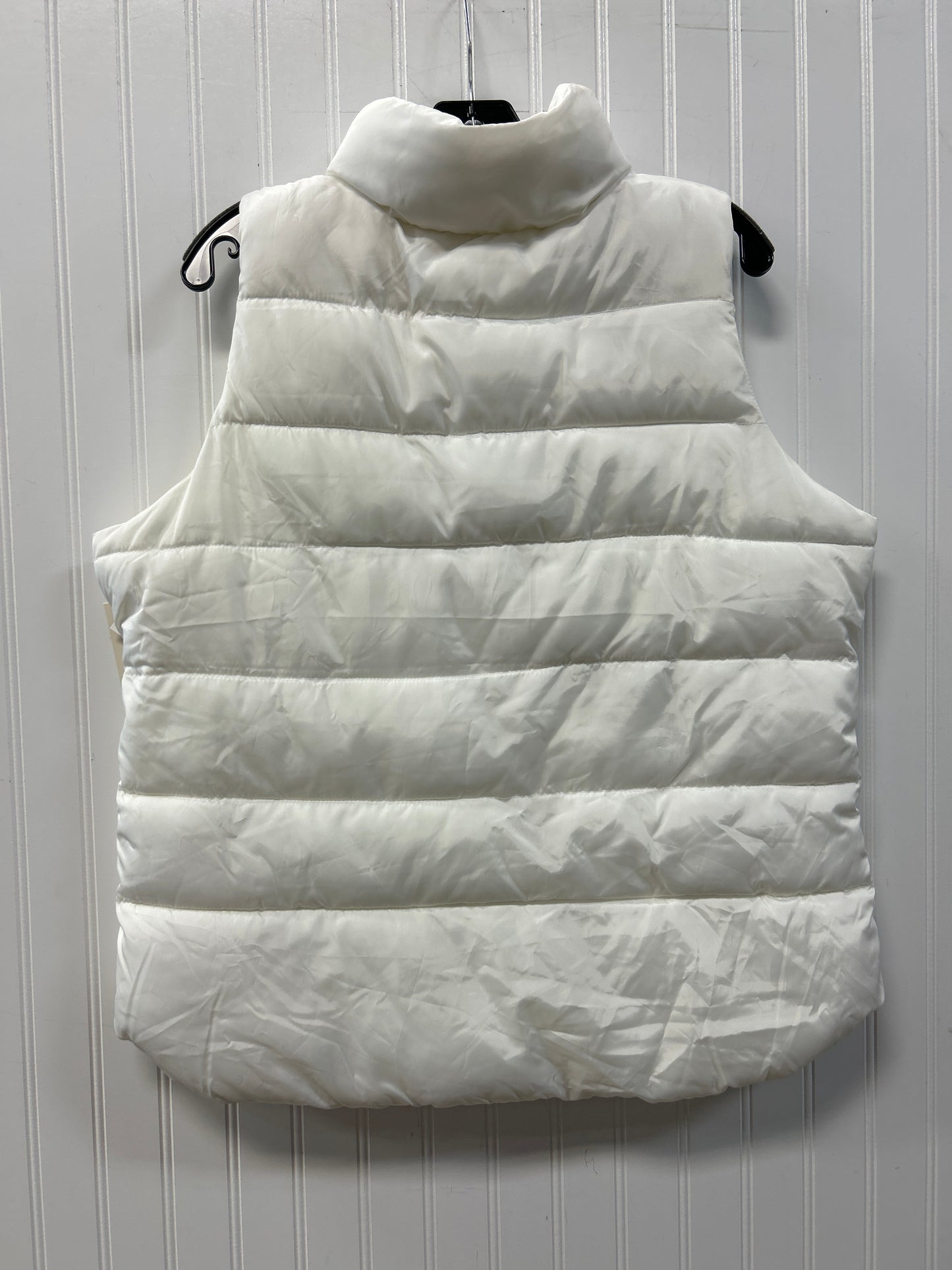 Vest Puffer & Quilted By So In White, Size:Xl