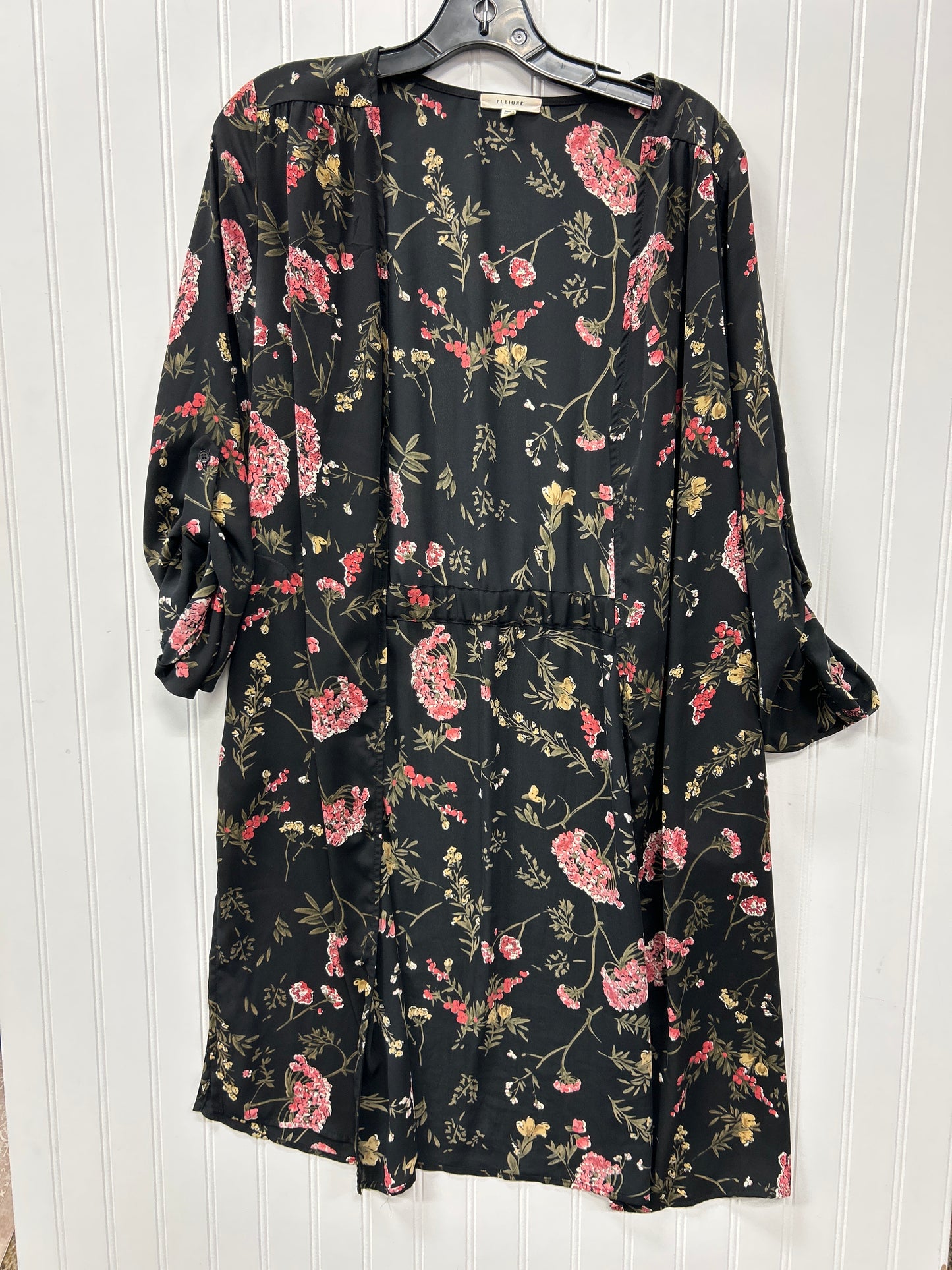 Kimono By Pleione In Black, Size:M