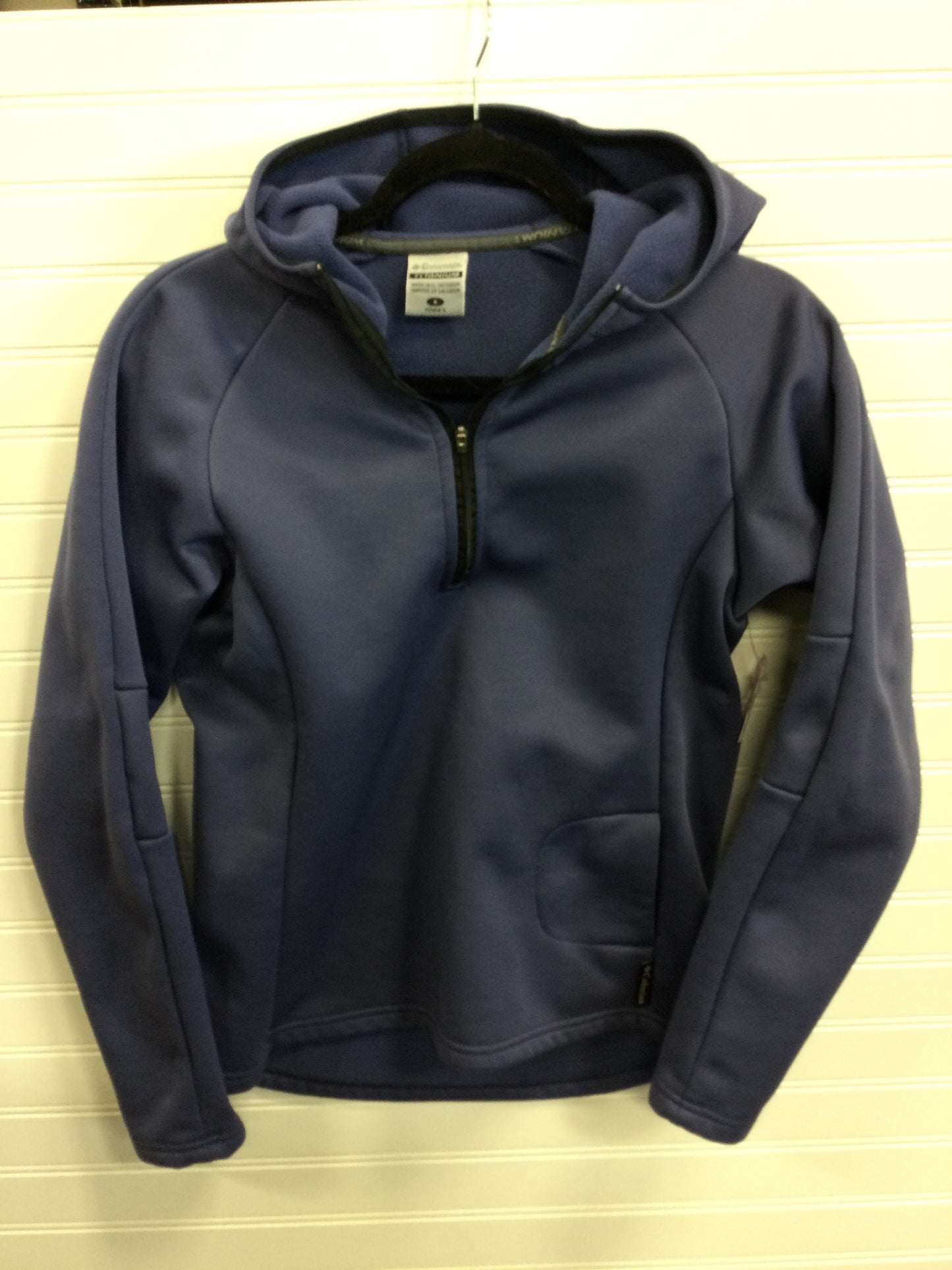 Athletic Top Ls Hoodie By Columbia In Purple, Size:S