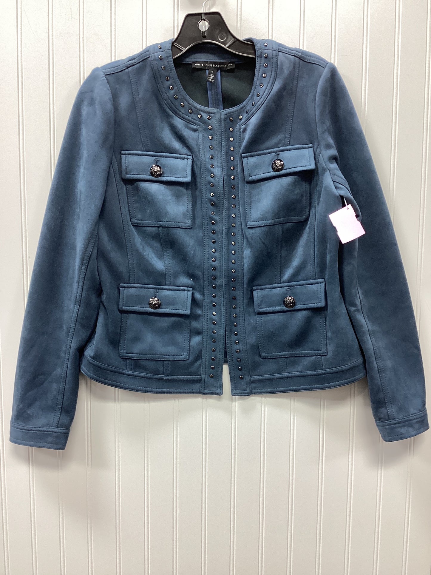 Jacket Other By White House Black Market In Blue, Size:6