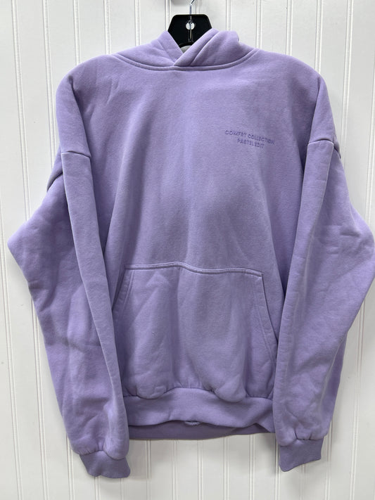Sweatshirt Hoodie By Cmb In Purple, Size:S