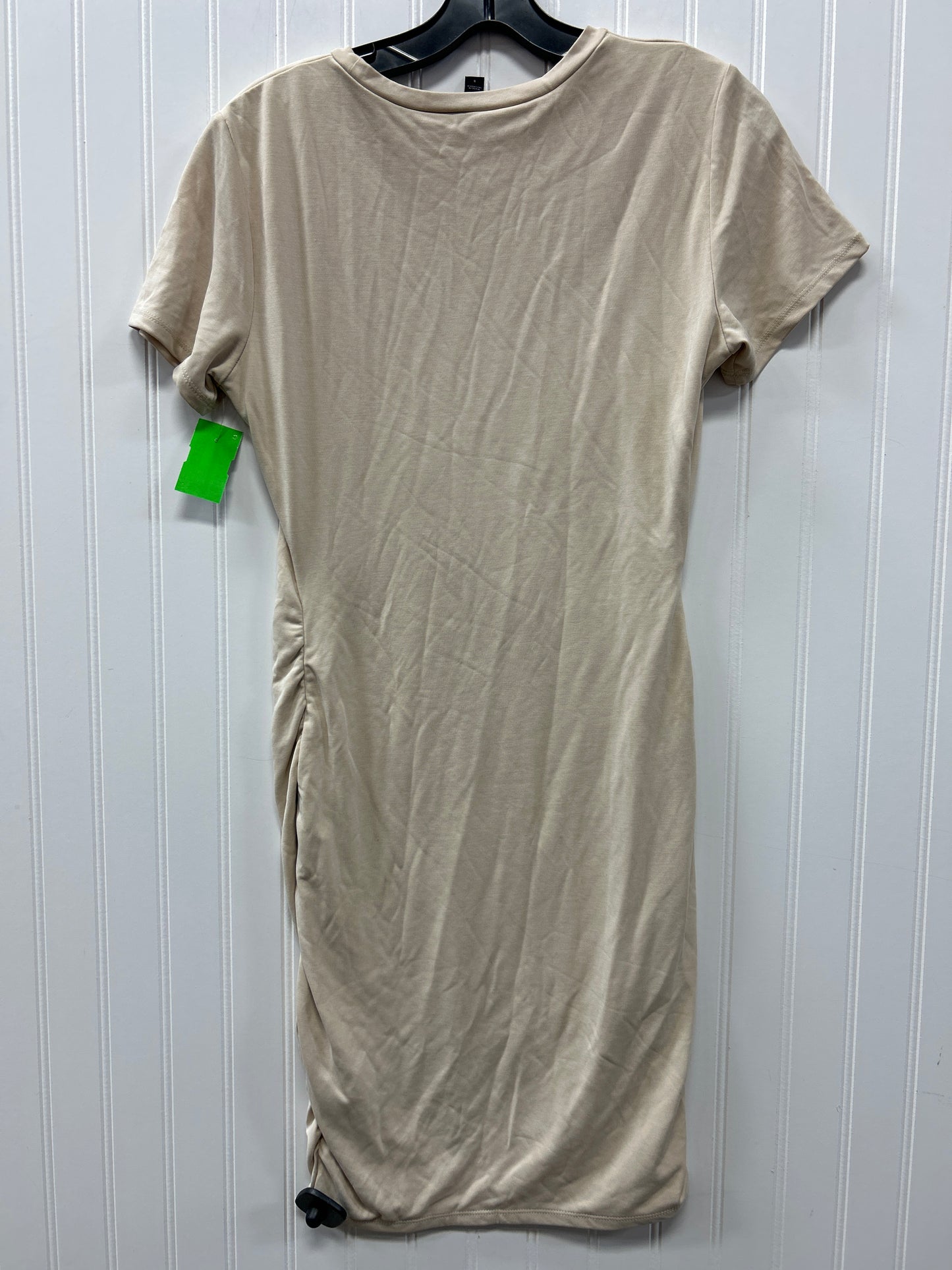 Dress Casual Midi By Express In Cream, Size:S