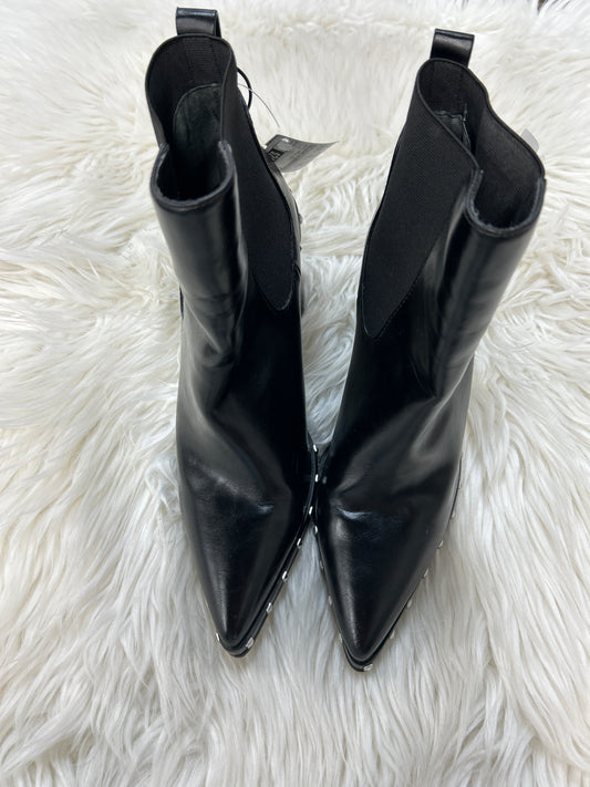 Boots Ankle Heels By Charles David In Black, Size:7.5