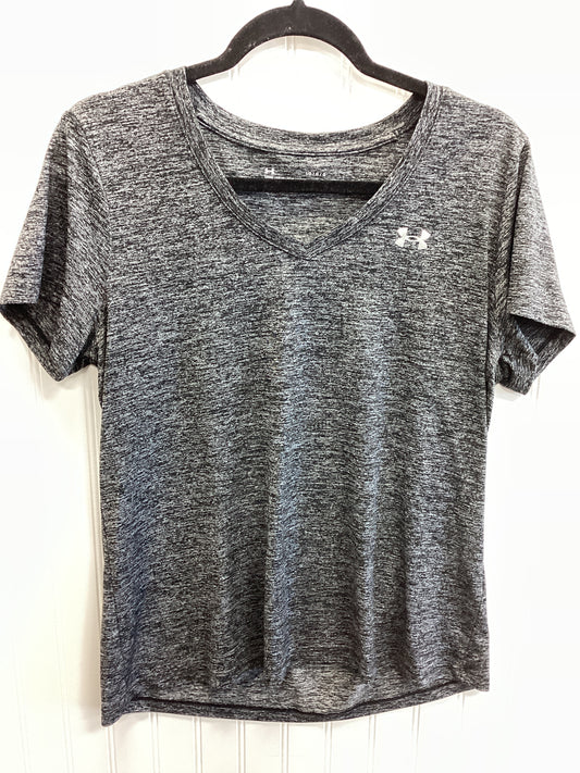 Athletic Top Ss By Under Armour In Black, Size:L