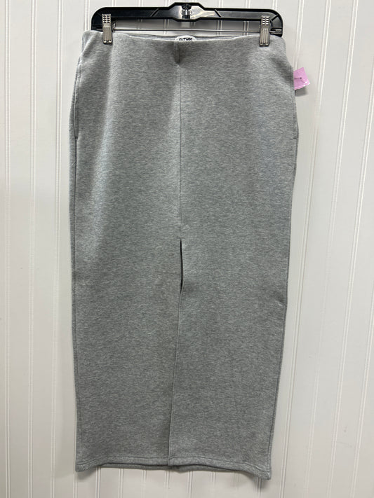 Skirt Maxi By Future Collective In Grey, Size:S