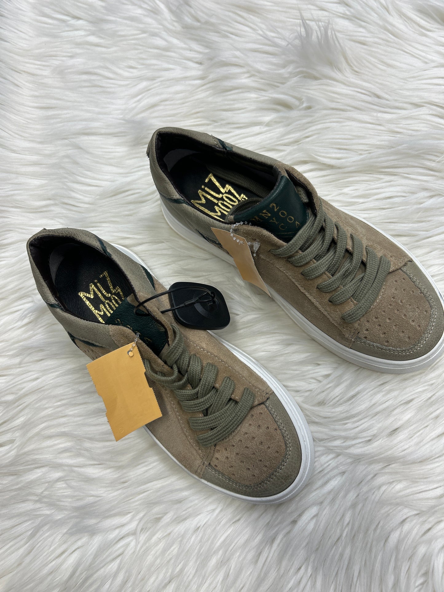 Shoes Sneakers By Miz Mooz In Taupe, Size:7