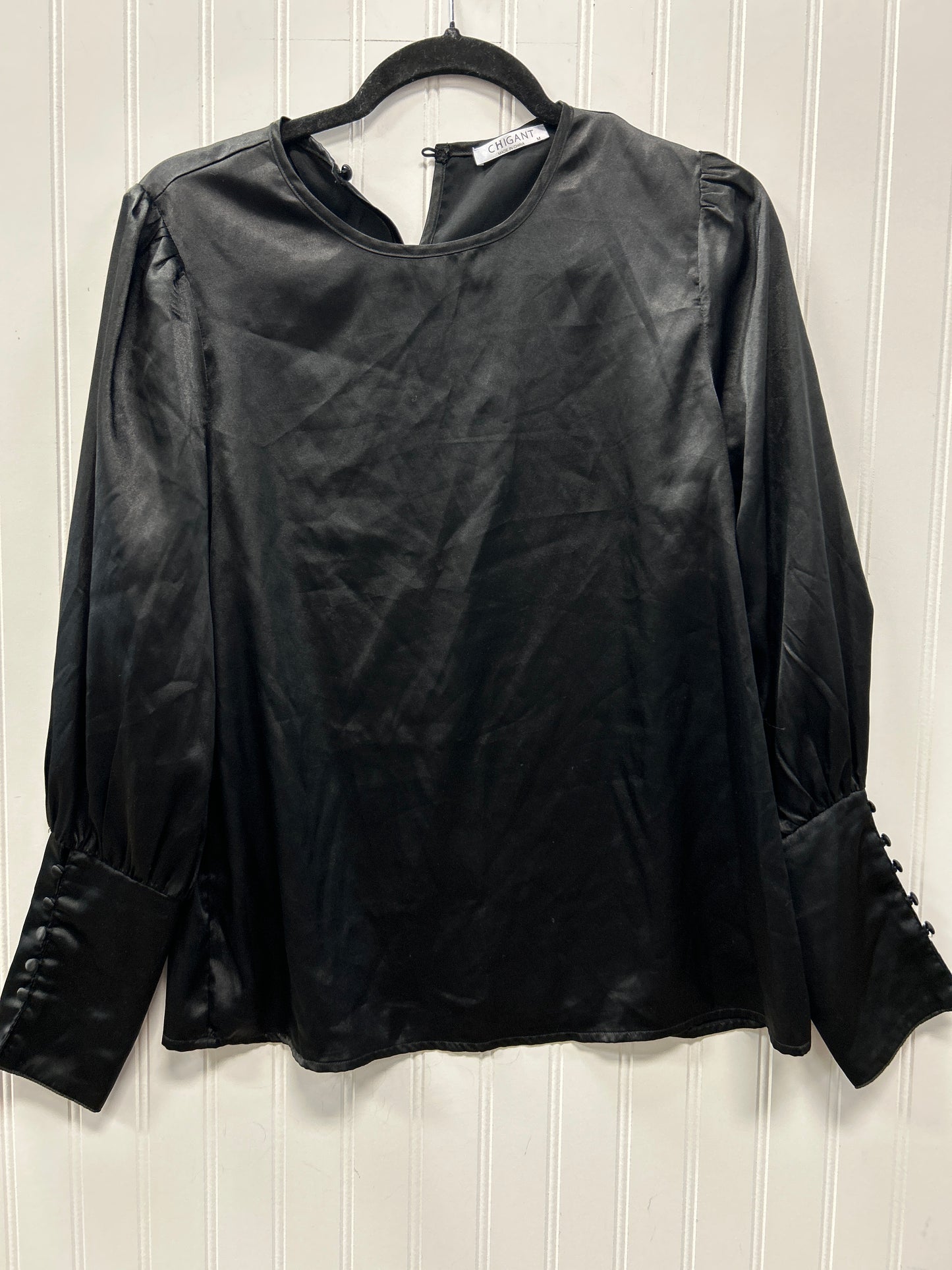 Top Ls By Cmc In Black, Size:M