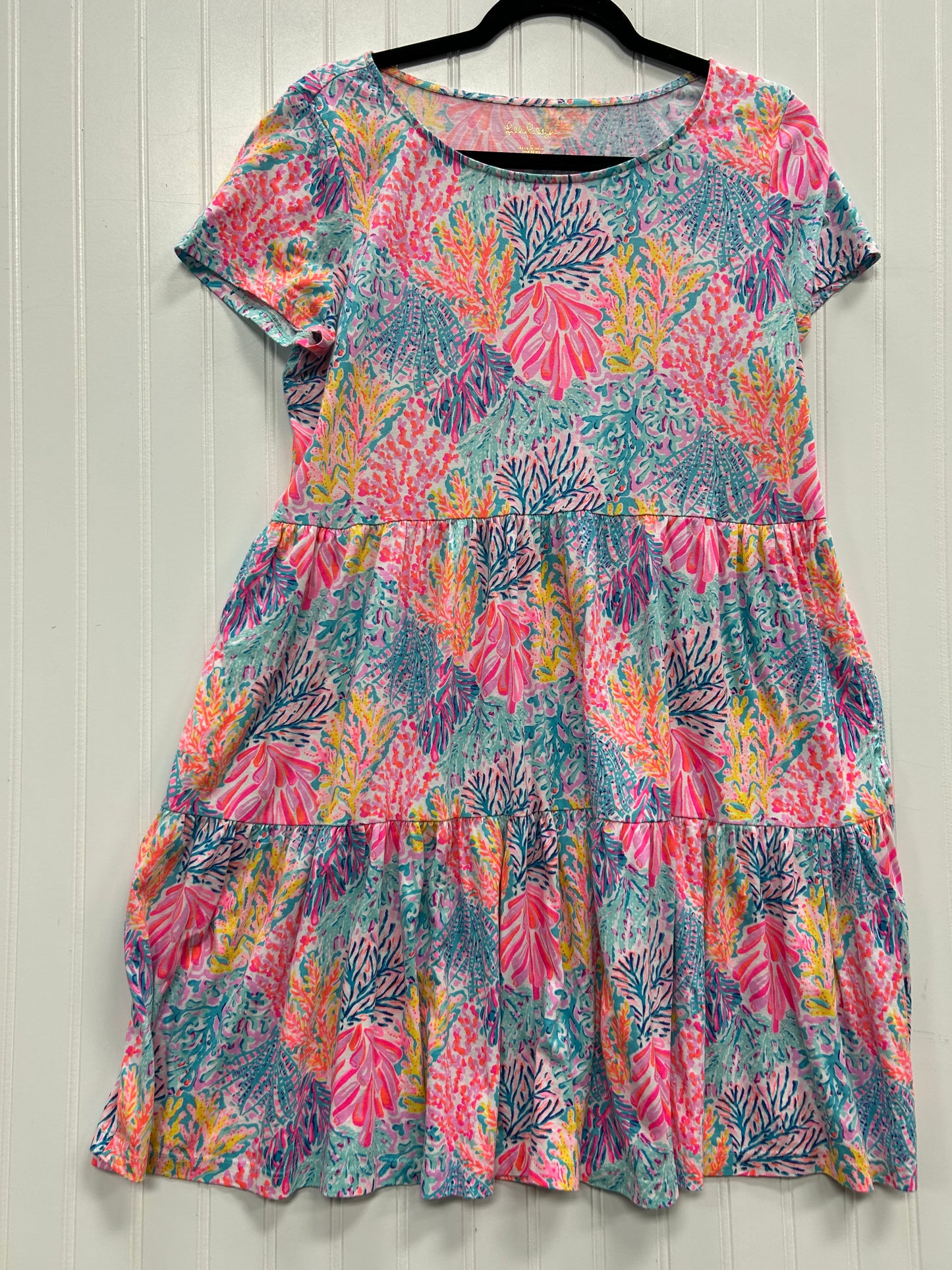 Dress Designer By Lilly Pulitzer In Multi, Size:L