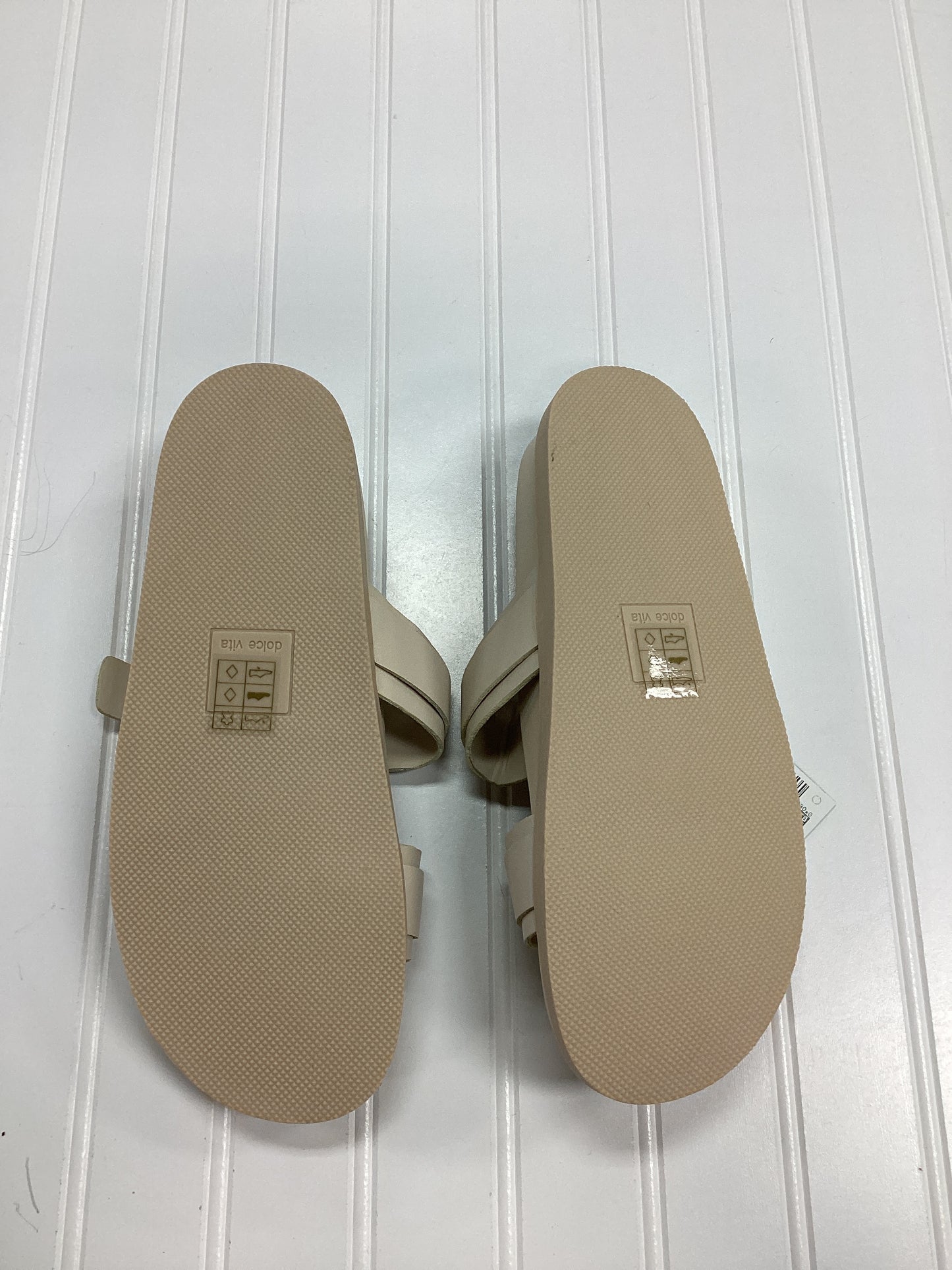 Sandals Flats By Dolce Vita In Cream, Size:8 NEW