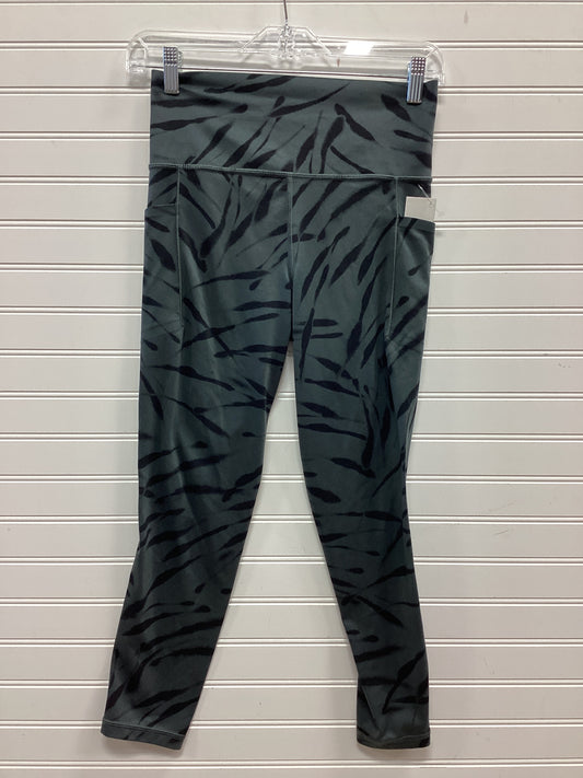 Athletic Leggings By Athleta In Striped Pattern, Size:S