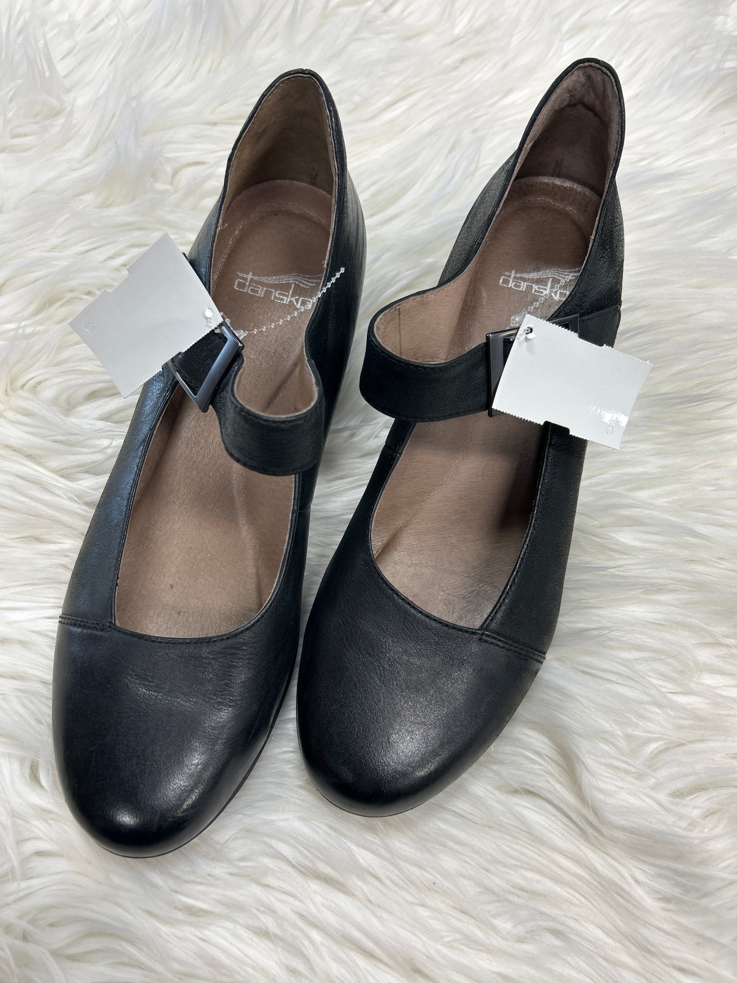 Shoes Heels Block By Dansko In Black, Size:11