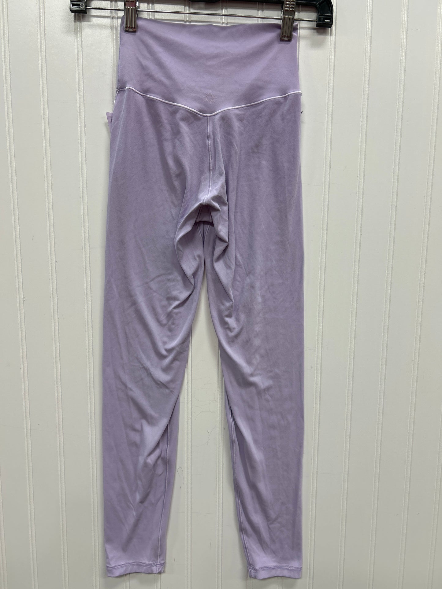 Athletic Leggings By Aerie In Purple, Size:S