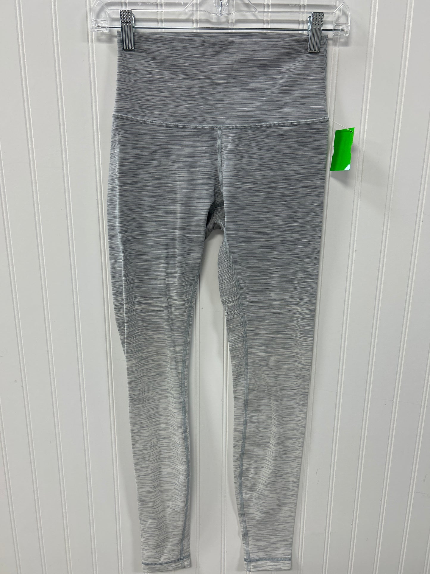 Athletic Leggings By Lululemon In Grey, Size:4