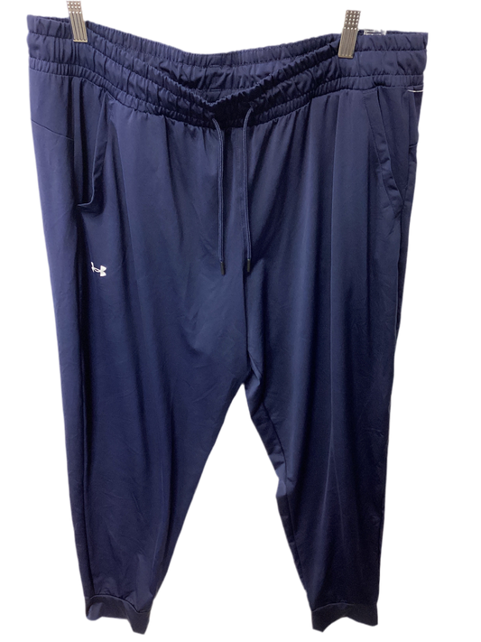 Athletic Pants By Under Armour In Navy, Size:Xl