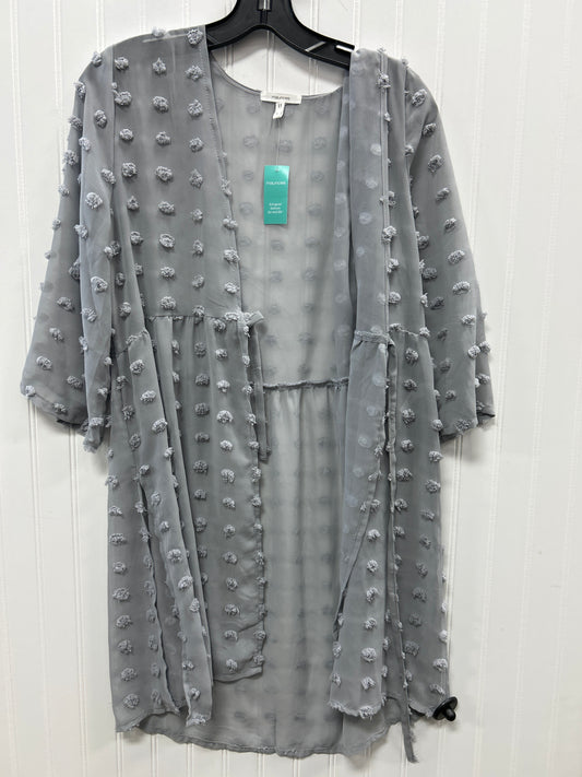 Kimono By Maurices In Grey, Size:S