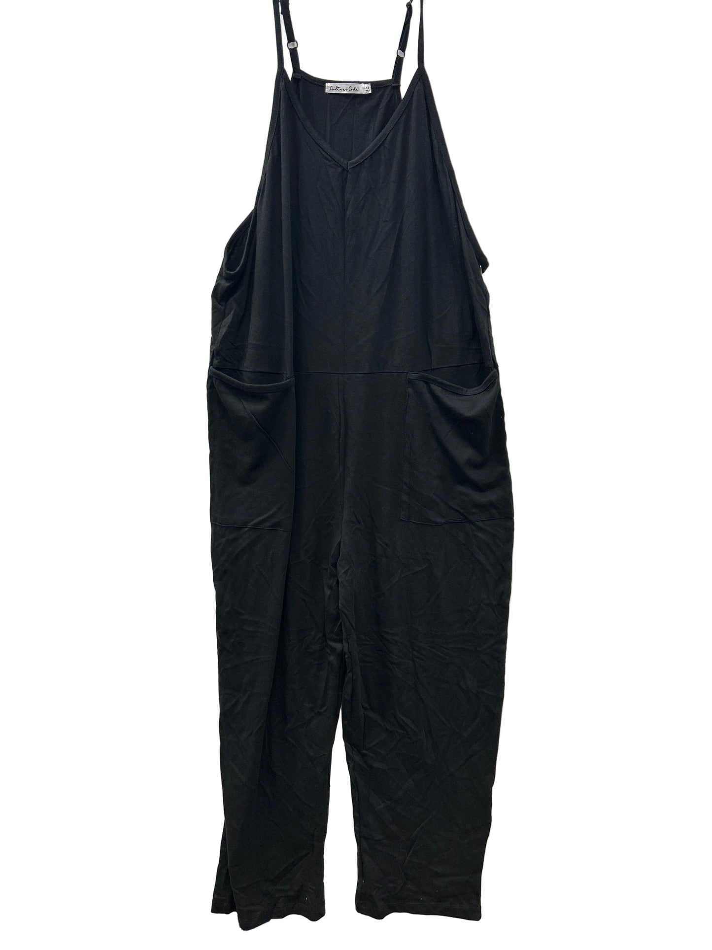 Jumpsuit By Clothes Mentor In Black, Size:1X