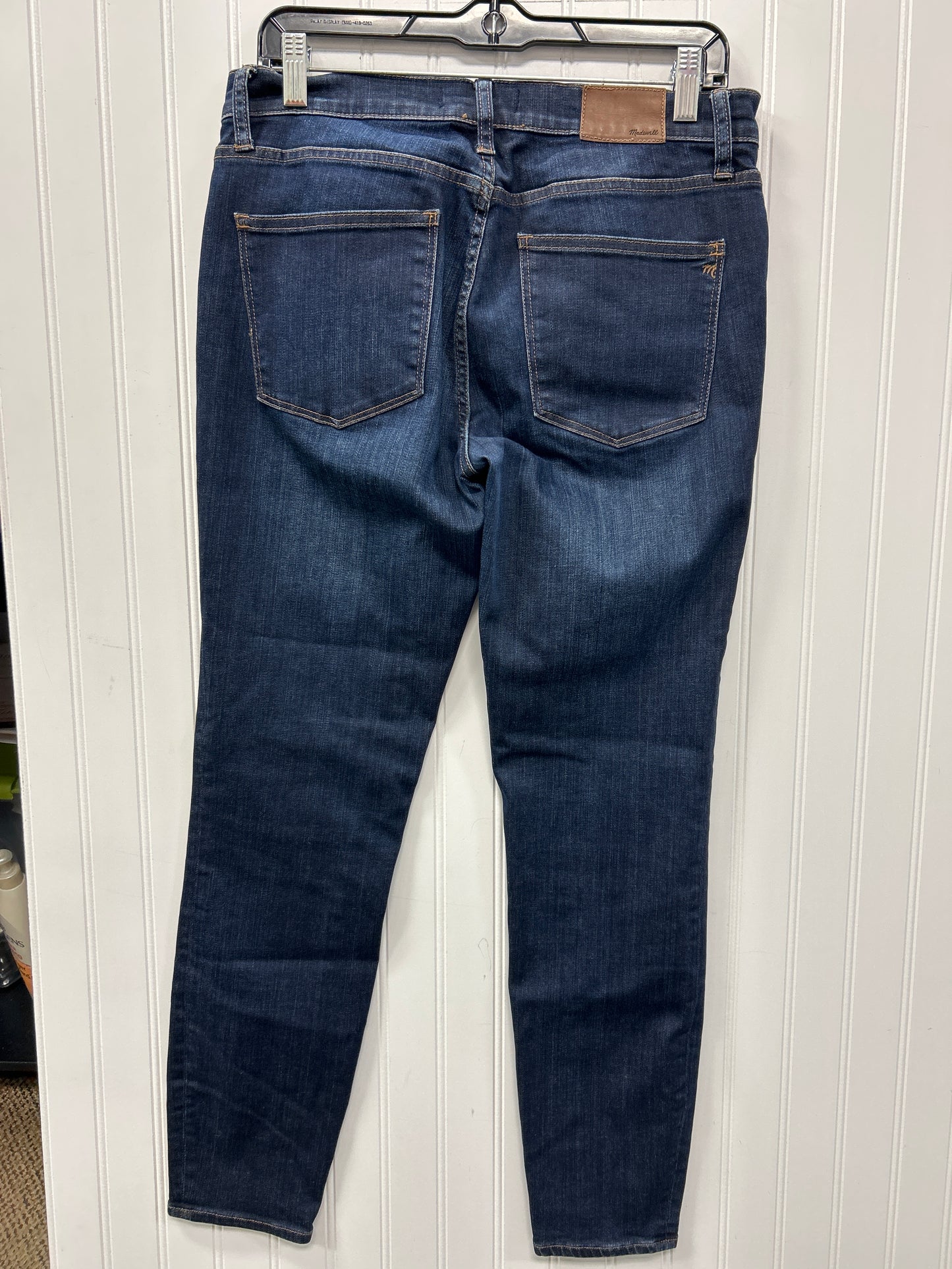 Jeans Skinny By Madewell In Blue Denim, Size:8