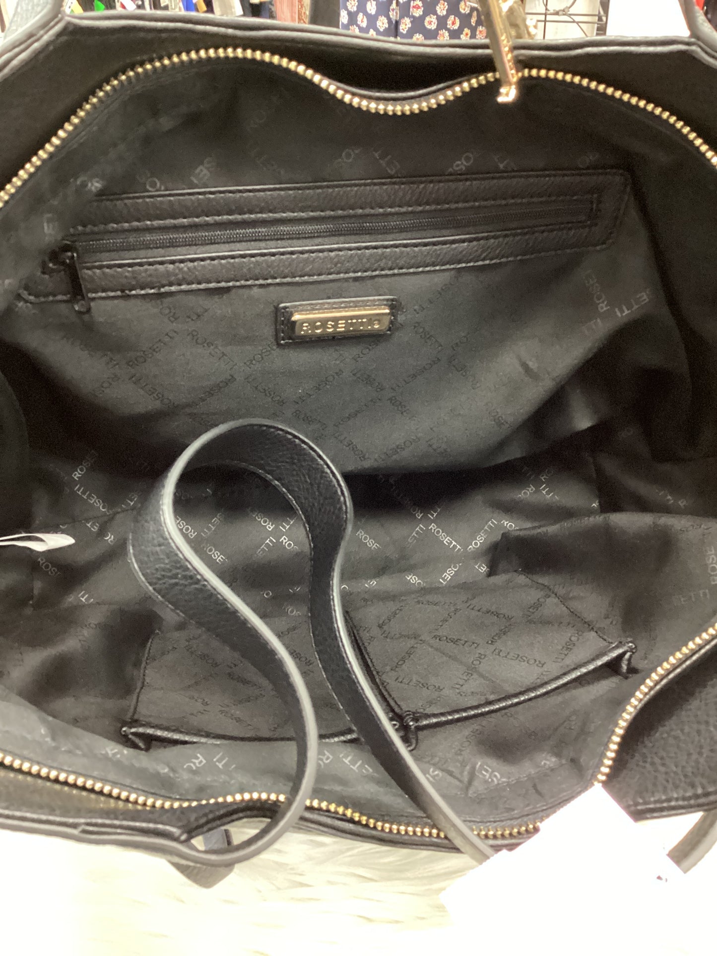 Handbag By Rosetti In Black, Size:Large