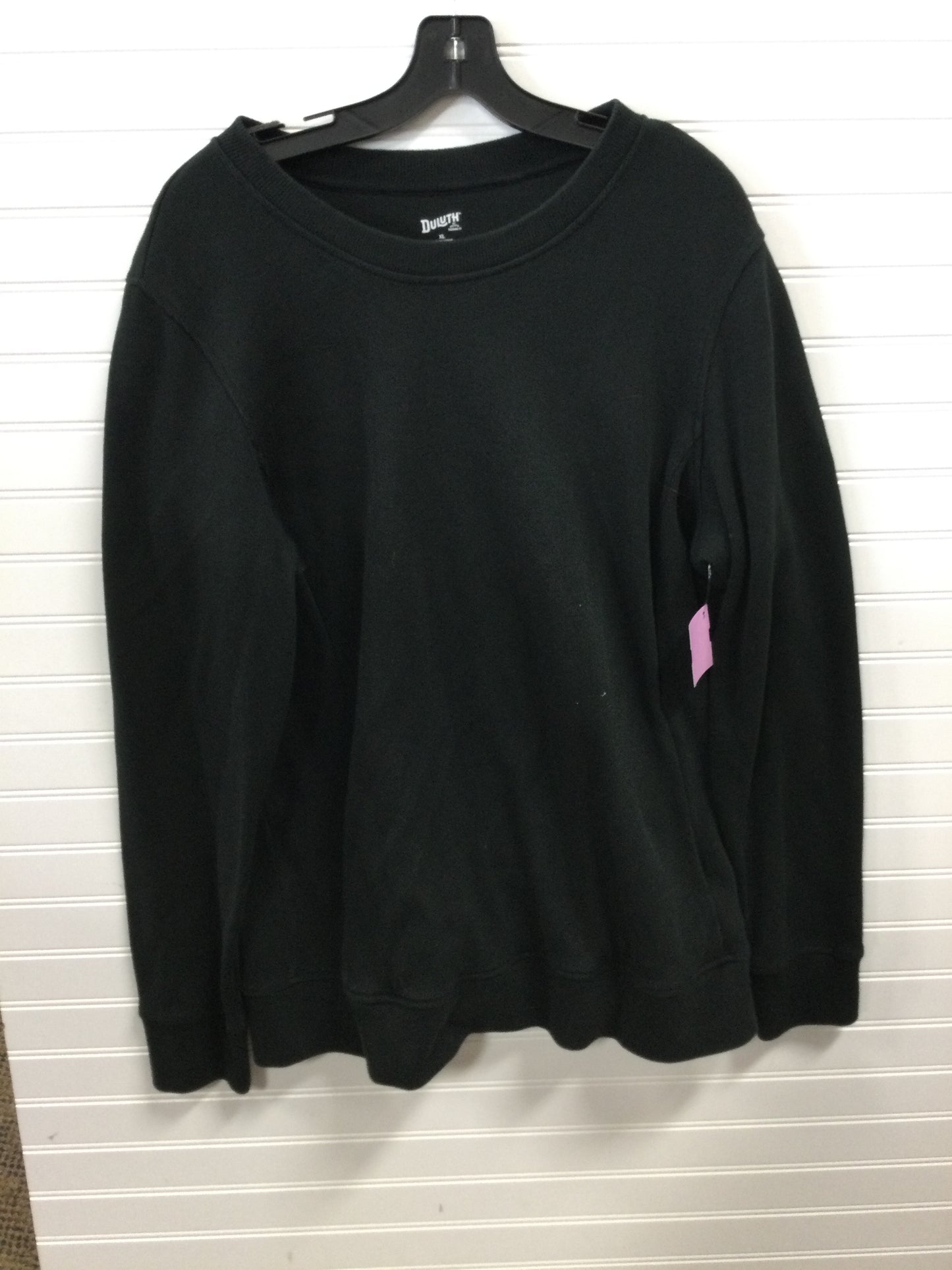 Sweatshirt Crewneck By Duluth Trading In Black, Size:Xl