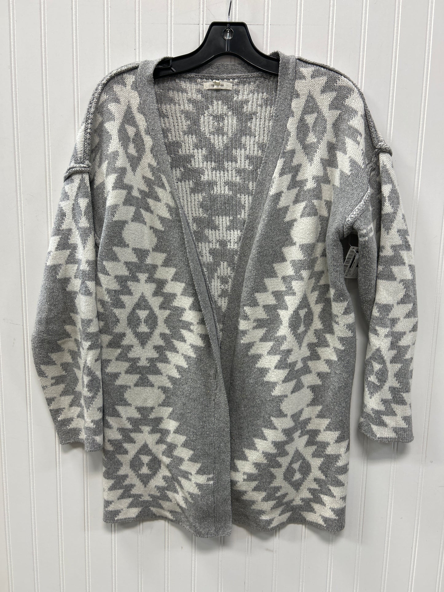 Sweater Cardigan By Maurices In Grey, Size:L