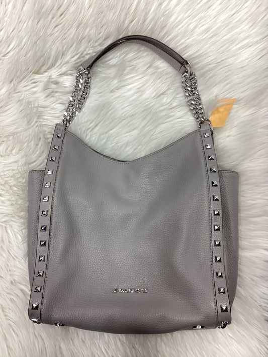 Handbag Designer By Michael Kors In Grey, Size:Medium